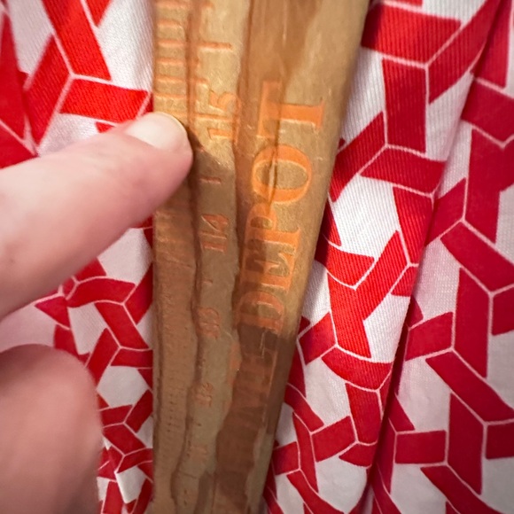 BODEN 12 Libby Geo Print jersey belted maxi shirt dress boho shabby chic - Picture 16 of 16